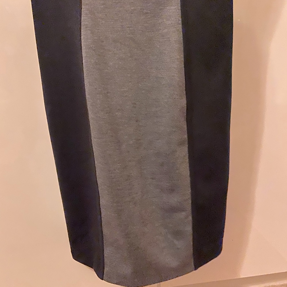 NWT Banana Republic Black and Grey Bodycon Dress - Picture 2 of 8